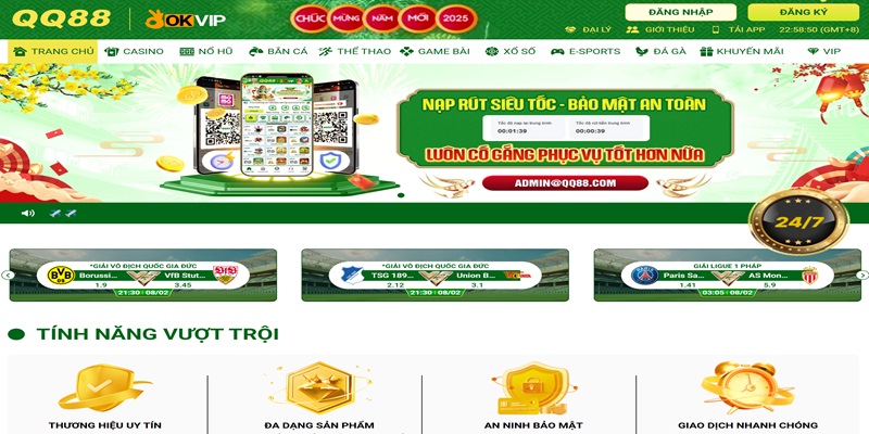 Giao dịch nạp rút tiền nhanh chóng